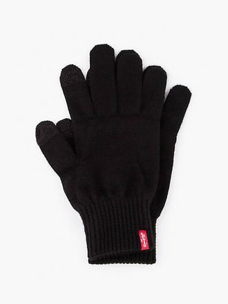 Levi's Touch Screen Gloves - Mens - S - Black