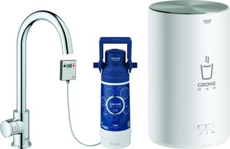 GROHE V&aacute;lvula De Columna Grohe Red Mono Y Caldera Tama&ntilde;o M, Ca&ntilde;o En C
