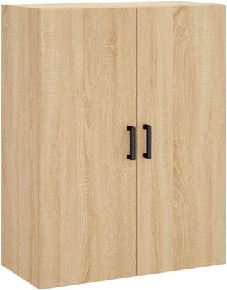 vidaXL Wall Mounted Cabinet Sonoma Oak 69.5x34x90 cm Vidaxl