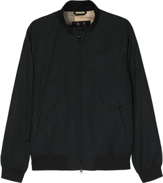 Barbour Royston high-neck bomber jacket - men - Polyurethane/Polyester/Polyamide/Polyamide/Cotton - M - Black