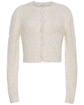 Adam Lippes Alice Silk Cardigan