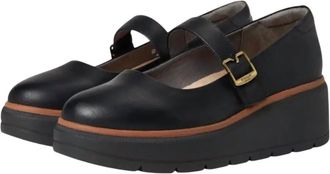Dr. Scholls Womens Nice Day Max Jane Mary Jane Platform Loafer In Black