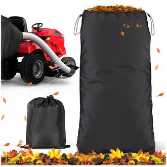 OEM Bolsa Reutilizable Para Hojas De Tractor Cortac&eacute;sped, 96 X 56 Pulgadas, Extragrande, Para Recoger Hojas, Residuos Y Basura De Jard&iacute;n