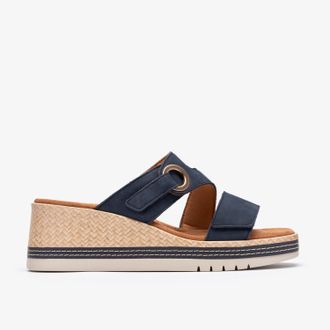 Clarks Kidiki Cove Navy Nubuck