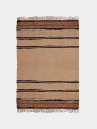 Lyria Bardo Jute and Cashmere Throw (78.5in/2m)