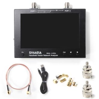 OEM Analizador De Redes Vectoriales Sv4401a Con Pantalla T&aacute;ctil Lcd De 7, 50 Khz-4,4 Ghz, Nanovna (analizador De Antenas De Red Vectorial), Uhf, Hf, Vhf, 