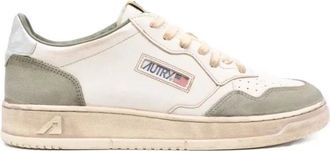Autry Sneakers, male, Multicolor, 8 UK, Vintage Low Suede Trainers