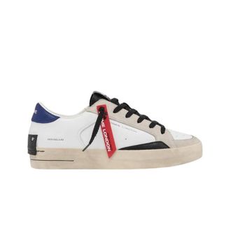 Crime London Sneakers, male, White, Size: 11 US Stylish Relax Import Shoes