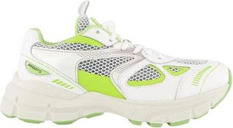 Axel Arigato Marathon Runner in Wit/Groen - Dames - Sneakers - Wit - 37 EU - Schoenen