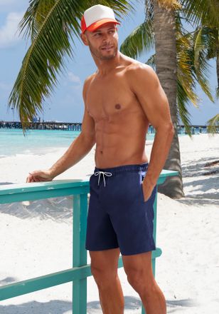 O'Neill Badeshorts ONEILL ONEILL VERT 16 SWIMSHORTS, Herren, Gr. XXL, N-Gr, blau (ink blau), Obermaterial: 100% Polyamid, Badehosen Badeshorts