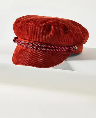 Wyeth Nyc 100% Cotton Corduroy Newsboy Cap