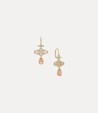 Vivienne Westwood Olympia Drop Earrings Gold-white-champagne-cz Gold-white-champagne-cz Women