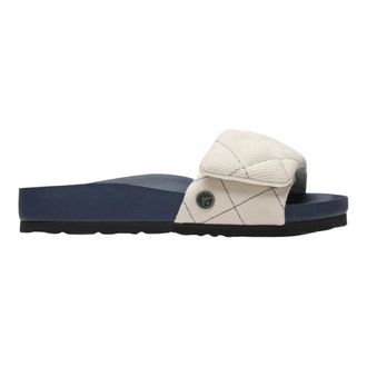 Birkenstock Sylt Padded - Dames - Sandalen - Blauw - 36 EU - Leer - Schoenen