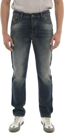 Diesel Dark Blue Mid Rise Jeans