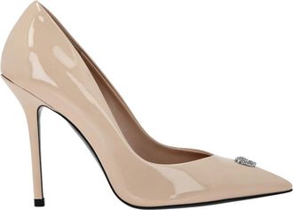 Philipp Plein Crystal Skull Pumps - Dames - Pumps - Roze - 41 EU - Leer - Schoenen