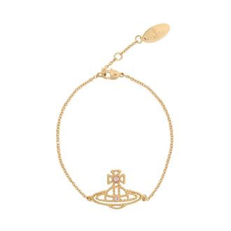 Vivienne Westwood Bracelets, female, Yellow, Size: ONE SIZE Coretta Bracelet