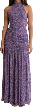 AFRM Cromwell Maxi Dress In Retro Ditsy