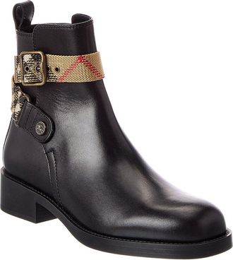 Burberry Huntley Leather Boot