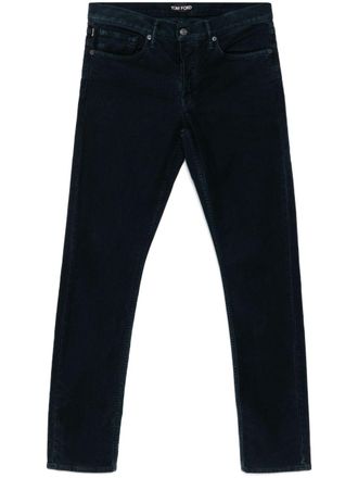 Tom Ford Pantaloni slim - Blu