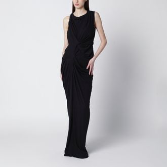 Entire studios Oaklyn long dress in soot color