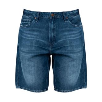 Guess Rodeo Denim Shorts - Heren - Korte broeken - Blauw - Maat: W29 Denim