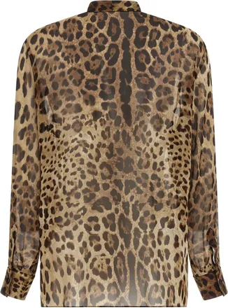Dolce & Gabbana Leo Shirt - Brown
