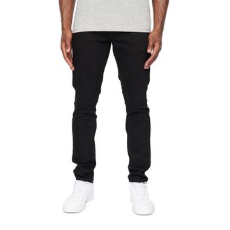 Crosshatch Heren Barbeck Slim Jeans (Massief zwart)
