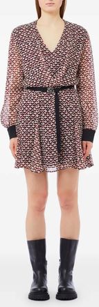 Liu Jo belted mini dress - Neutrals