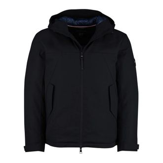 Tommy Hilfiger Jassen, Heren, Blauw, M, Polyester, Tech Hooded Padded Jacket