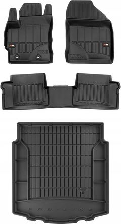 OEM Set Alfombrillas Goma 3d Toyota Auris 2 Kombi Hybrid 2012-2018 D Bo