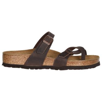 Birkenstock Mayari Synthetic Womens Toe Post Sandals - Habana - Size:UK 5.5