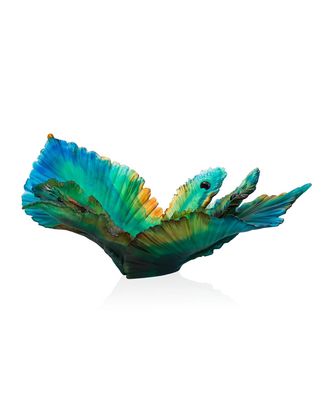 Daum Fleur de Paon Centerpiece