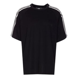 Yohji Yamamoto T-Shirts, male, Black, Size: XL U Wire T-Shirt