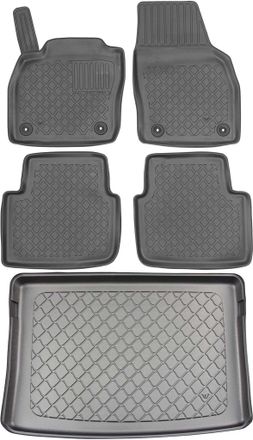 OEM Skoda Kamiq Suv Desde Septiembre De 2019. Juego De Alfombrillas Para Coche Y Maletero