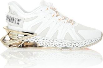 Plein Sport Low-Top Sneakers Tiger Unisex in White at Nordstrom, Size 47
