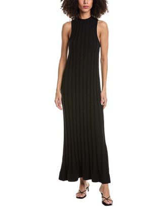 3.1 Phillip Lim Traveling Rib Mock Neck Sleeveless Dress