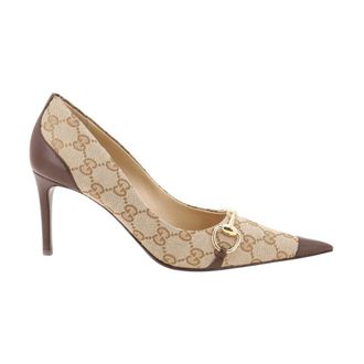 Gucci Dames, Schoenen, Bruin, Maat: 38 EU Leer