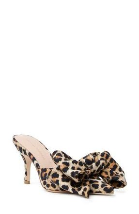 Loeffler Randall Margot Pointed Toe Mule in Leopard at Nordstrom Rack, Size 6