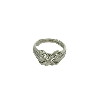 Tiffany & Co. Silver Silver 925 Band Ring (Pre-Owned)