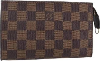 Louis Vuitton Pre-owned Clutches, female, Brown, Size: ONE SIZE Pre-owned Vintage Canvas Clutch