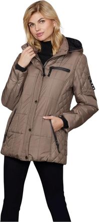Junge Majbrit Jacket - Dames - Winterjassen - Grijs - 5XL - Polyester - Jassen