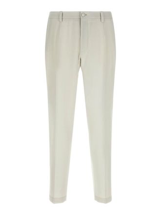 Dolce & Gabbana Poplin Wool Pants