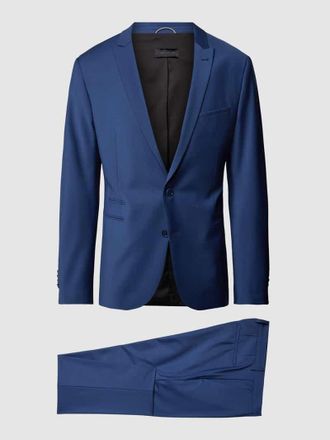 Drykorn Drykorn Anzug mit Reverskragen in Blau, Größe 46