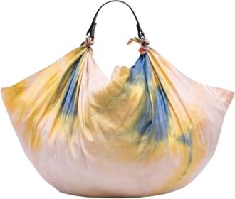 Celine Pre-owned Shoulder Bags, female, Multicolor, Size: ONE SIZE Pre-owned Scarf Bag