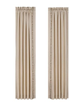 J. Queen New York Garden Grove Window Panel Pair
