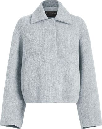 Proenza Schouler Darcy jacket - women - Virgin Wool/Cashmere/Polyamide - 6 - Grey