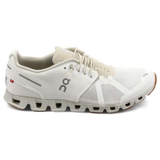 On Cloud Textile Synthetic Mens Low Top Trainers - White Sand - Size:UK 11.5