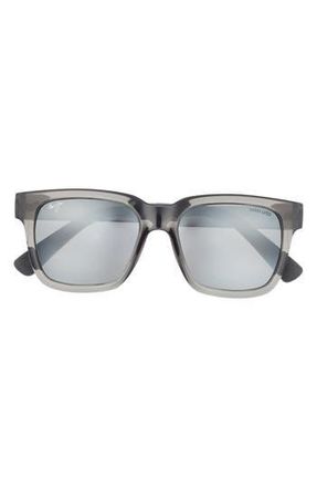 Maui Jim 54mm Core Square Polarized Sunglasses in Grey Grey Grey at Nordstrom Rack