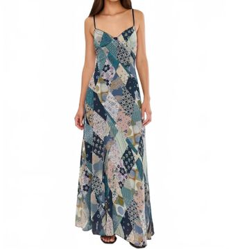 Free People Tis The Season Maxi Dress In Blue