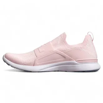 Athletic Propulsion Labs Womens Techloom Breeze Sneaker In Bleached Pink/ivory